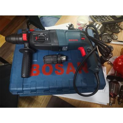 China Aluminum+Metal+Copper Bosan 26mm DFR Electric Hammer Rotary Power Stand Drill Hammer Force Equipment for sale