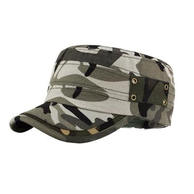 China JOINT Senior Military Men's Camouflage Baseball Cap Custom Flat Top Camouflage Camouflage Camouflage Tactical Hat for sale