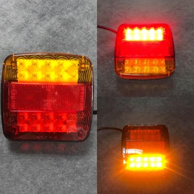 China 12V Bus Led Tailight Trailer Truck Led Truck Tail Lamp Trailer Stop Reverse Fog Lights for sale