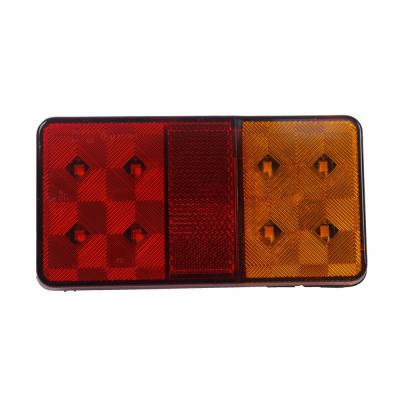 China Tail Emergency Light Truck Parts LED Tail Lamp 4inch Round Led Trailer Tail Light for sale