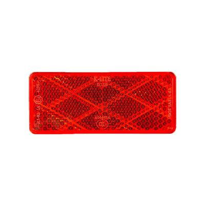 China Waterproof 70*30mm Square Truck Reflector Reflex Trailer Reflector Reflector for sale