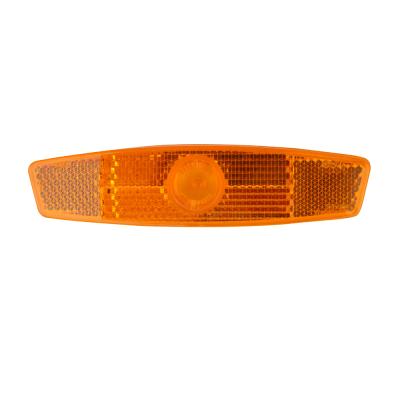 China Plastic Amber Wheel Reflector Wheel Reflector For Bike Bicycle Spoke Reflector for sale