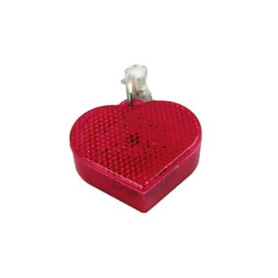 China Safety pendant heart-shaped step reflectors for sale