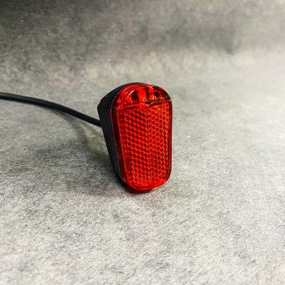 China New design factory price bike light rear lamp scooter bicycle led light with reflector (Z116) for sale