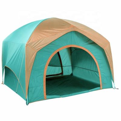 China Extended Type Large Double Layers Tent For Camping With 2 Big Door for sale