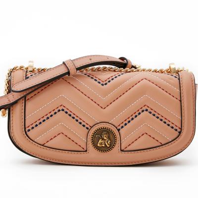 China High Quality Natural Retro Personality Diamond Lattice Handbags Anti-theft Angel Embossed Shoulder Lady Bag Cowhide Messenger Bags for sale