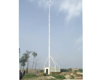 China Telecommunication Galvanized Steel Monopole Towers  Power Outdoor for sale