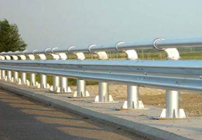 China Verjas del puente de la pintura de la estructura CZ-HW del marco de acero de las barandillas en venta