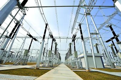 China Electric Steel Framed Structure 66 KV Power Distribution Substation Polygonal for sale