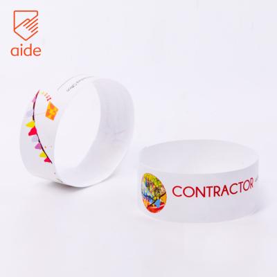 China Waterproof Custom No Paper Mominum Music Event Festival Party Qr Wristband Wristband Manufacturer Online for sale