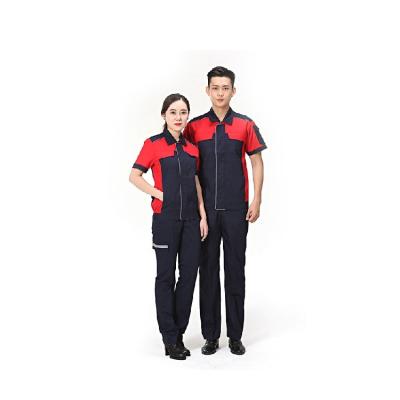 China Unisex Wholesale Custom Logo Fashion Safety Suits Overall Workwear Auto Repair Clothing for sale