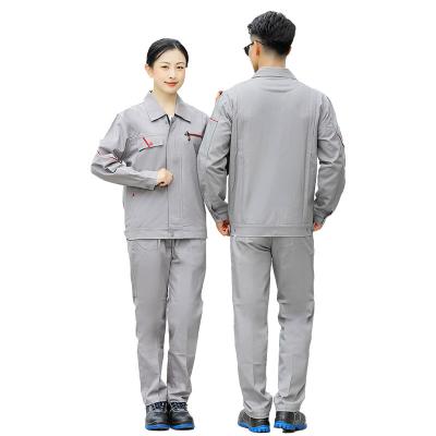 China Wholesale Shop Cotton Factory Uniforms Unisex Workwear Single Layer Coveralls for sale