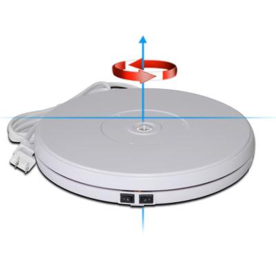 China Electric Rotating Turntable-BKL 25CM Durable 360 ​​LED Turntable For Photography Shooting Switch Control 230V for sale