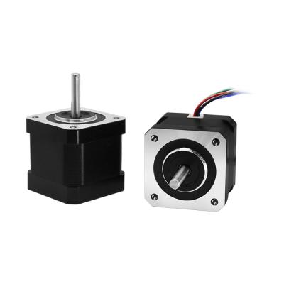 China 20STH30 Small Two-Phase Fixed Hybrid Temperature Motor Double Bracket Stepper Motor Seat Output Shaft for sale