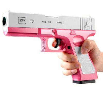 China 2022 Hot Selling Electric Shooting Game Boys Toy Soft Bullet Eco-friendly Material Plastic Shell Ejecting Toy Gun For Kids Adult for sale