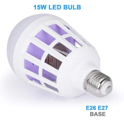 China Stocked Bug Zapper Wasp Mosquito Zapper LED UV Light Flying Mosquito vlan Bulb E26 120V 12W for sale