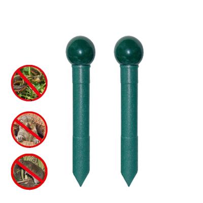 China Disposable Outdoor Ultrasonic Battery Operated Mole Mice Mouse Pest Reflector for sale