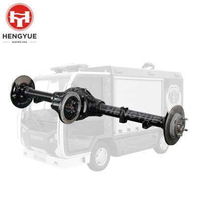 China Custom Aluminum Alloy Hengyue Electric Vehicle Rear Axle For Fire Truck for sale