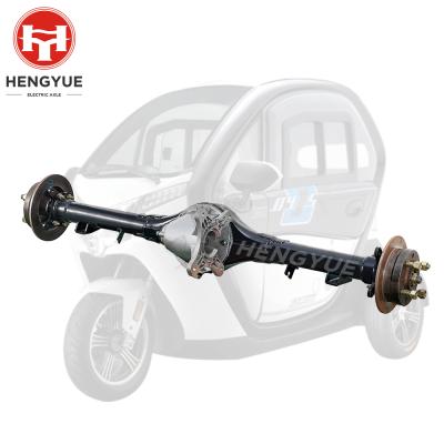 China Aluminum alloy electric vehicle tricycle kit rear axle differential for electric tricycle for sale