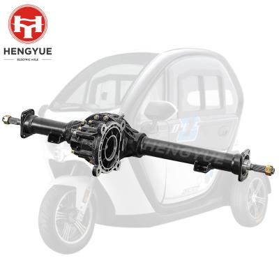 China Aluminum Alloy 3 Wheel Electric Car Tricycle Scooter Tricycle Rear Axle Extension for sale