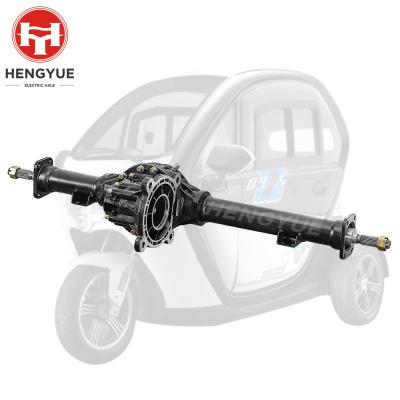 China Electric Rickshaw Differential Axle Aluminum Alloy 48v Tricycle Rear Axle for sale