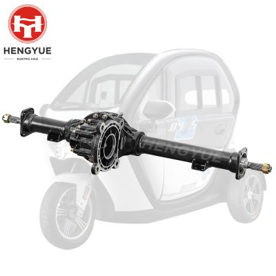 China Aluminum alloy handicapped three wheeler scooter rear axle asembaly for biyc tricycle for sale