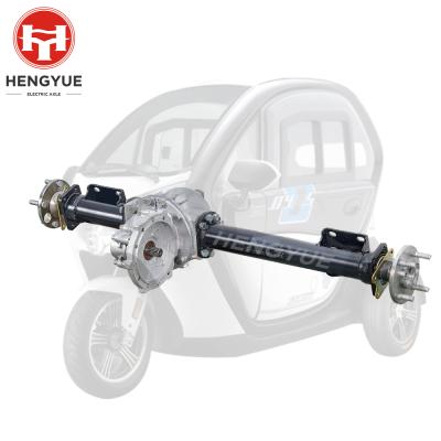 China Aluminum alloy high tech three wheel rear axle pedicab for electric tricycle for sale