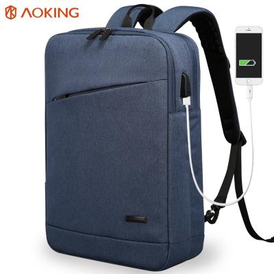 China With USB New Arrival Backpack Men Aoking Laptop Bags Backpack Slim USB Laptop Traveling Bags Backpack for sale