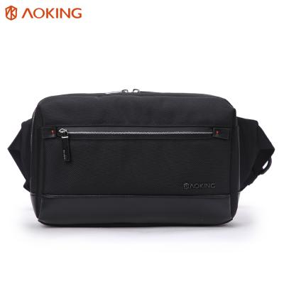 China Custom Water Proof Microfiber Men Waist Bag Waterproof Leather Cross - Body Chest Hold Belt Bag for sale