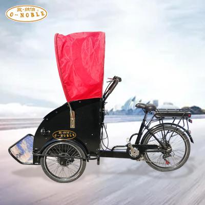 China Cargo Factory Directly Sell Rickshaw Pedicab Black Cargo Bike for sale