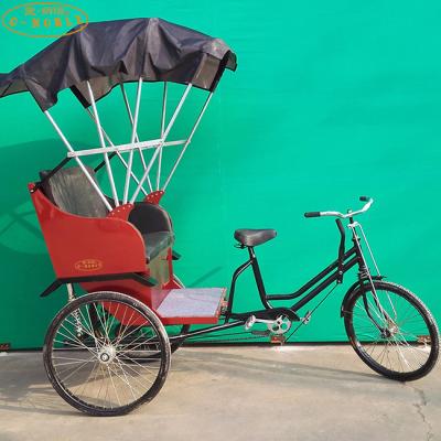 China Taking passengers to Street View factory directly to sell rickshaw pedicab tricycle pedal tricycle electric bicycle for sale