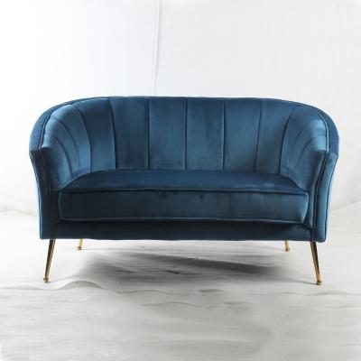 China French Sofa Bed Modern Design Classic Couch Furniture Style Chaise Lounge Two Seat Living Room Velvet Sofa for sale