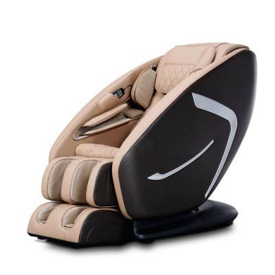 China Sliding Full Body 3D Front Hand AI Electric Smart Recliner SL Track Weightlessness Shiatsu Massage Chair With Speaker for sale