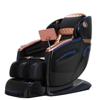 China 2022 Body ABS Shell Thai Stretch 4D Massage Chair SL Track Full Body Heat and Recliner Foot Roller GuaSha for sale