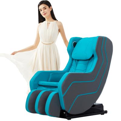 China kneading & Remote Control Blow Manipulator EBSO Weightlessness Recliner SL Track Massage Chair for sale