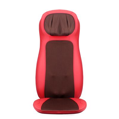 China Electric Portable Neck Roller Cushion Massage Cushion Neck Car Massager Back Stretcher for sale