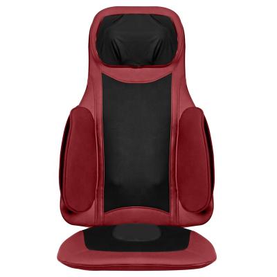 China Full Size Factory Price Body Massager Car Back Seat Relax Heated Shiatsu Massage Cushion for sale