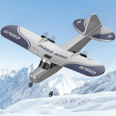 China New RC Airplane Cessna TY9 2.4G PPE Remote Control Material rc Glider With Cool High-Bed LED Night Light for sale