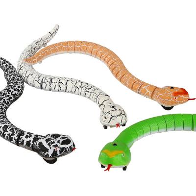 China Realistic Infrared Remote Control Snake Toy Snakes Electronic Remote Control RC Toys 3 Functions for sale