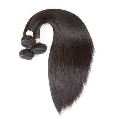 China Silky Straight Wave Ready To Ship Cheap 11A Straight No Tangle No Shedding Soft & Smooth Color 100% Natural Brazilian Hair 10