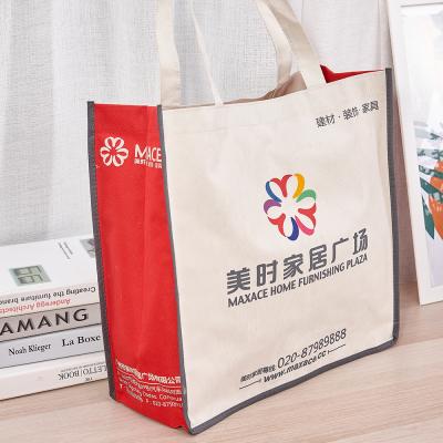 China Custom Print Canvas Promotional Tote Shopping Bag Folding Organic Cotton Bag for sale