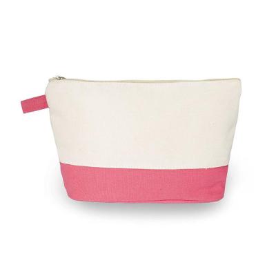 China Fashion Custom Fashion Canvas Cosmetics Makeup Cosmetic Bag for sale