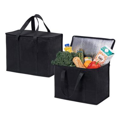 China Waterproof Factory Provided Good Quality Heat Insulated Custom Nonwoven Freezer Lunch Cooler Bag for sale