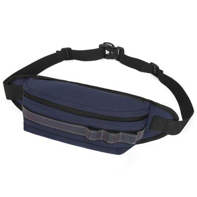 China Fashion Trendy Men's Chest Messenger Bag Anti-theft Reflective Bag Shoulder Waist Bag for sale