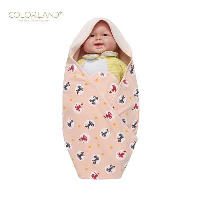 China PORTABLE Breathable Baby Blanket Colorland Newborn Baby Wrap Covering for sale