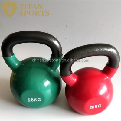 China Rizhao Manufacturer Hard Kettlebell Cheap Vinyl for sale