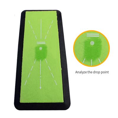 China Velvet Turf & Hot-selling Low Rubber Golf Batting Mats For Swing Detection And Hitting Practice Training Golf Mats for sale