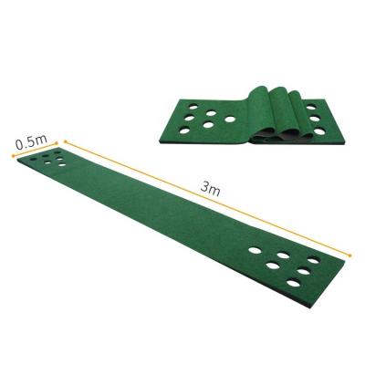 China 12 Holes 12 Holes Golf Putting Green Custom High Quality Golf Grass Putting Green Hot Selling Artificial Mat Wholesale Custom Made for sale