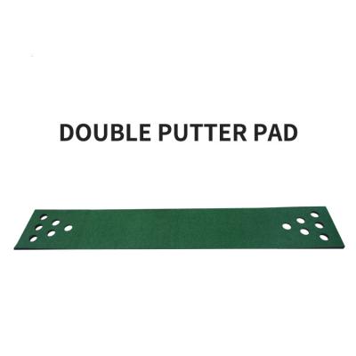 China Velvet Turf & Direct Selling Genuine Manufacturer Low Price Best Rubber Low Price Wooden Base Golf Putting Mats for sale