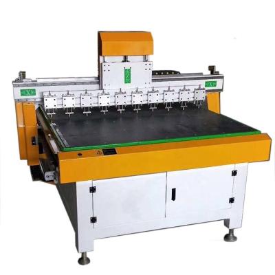 China Hotels China Cheapest 1313 Easy Manual CNC Mirror Glass Cutting Machine For Sale for sale